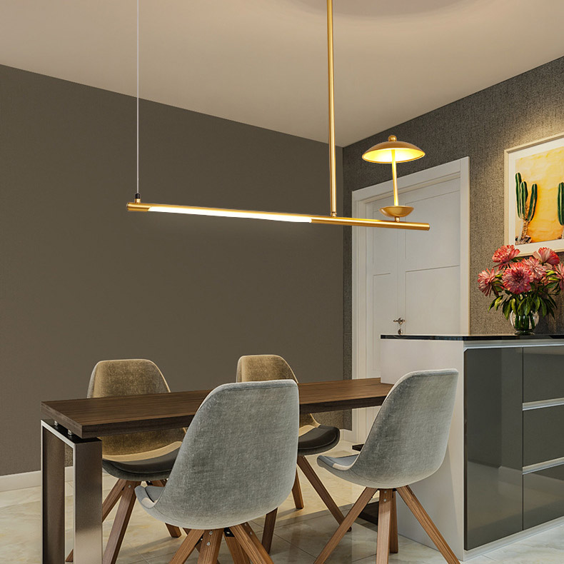 Подвесной светильник HETLEY B L2 Gold by ImperiumLoft
