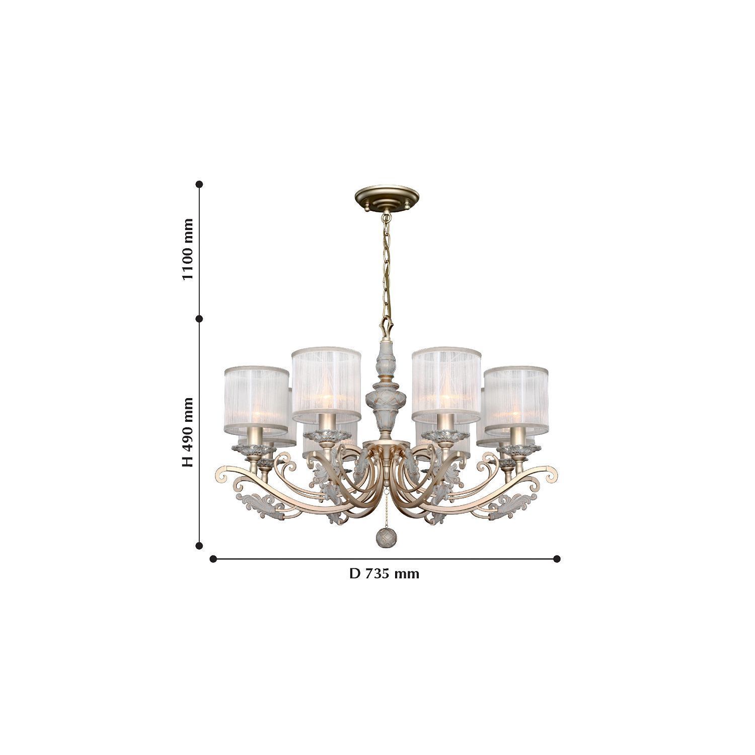 Люстра Favourite 2307-8P