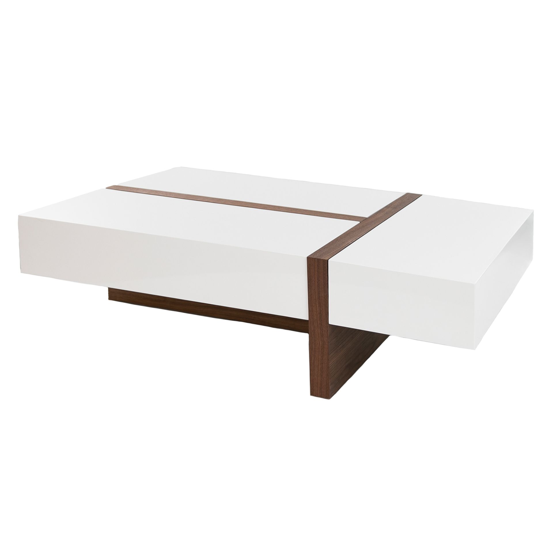 Журнальный столик MH1316A /2060 лакированный белый Angel Cerda