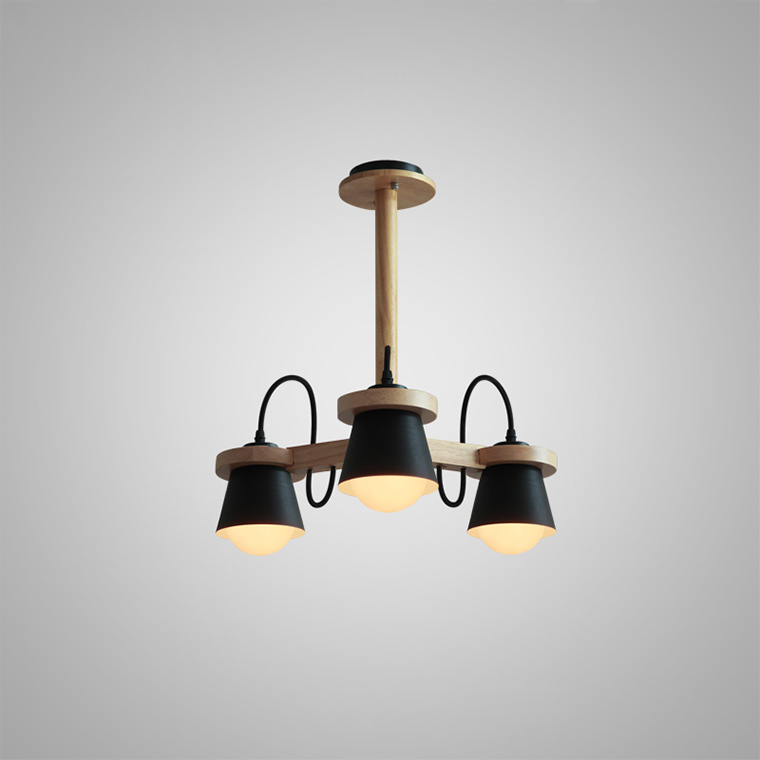 Люстра потолочная NATURA B3 Black by ImperiumLoft