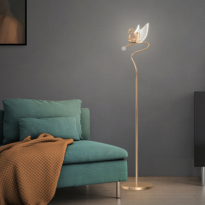 Торшер BIRDIE FL Rose Gold by ImperiumLoft