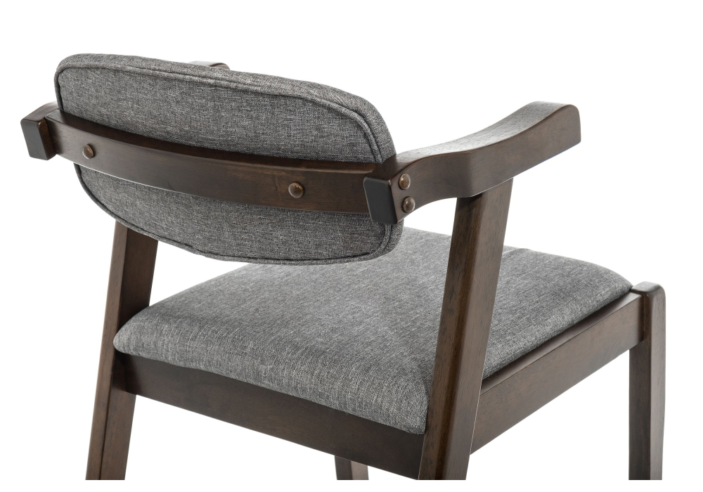 Стул деревянный Woodville Fit cappuccino / grey 11392