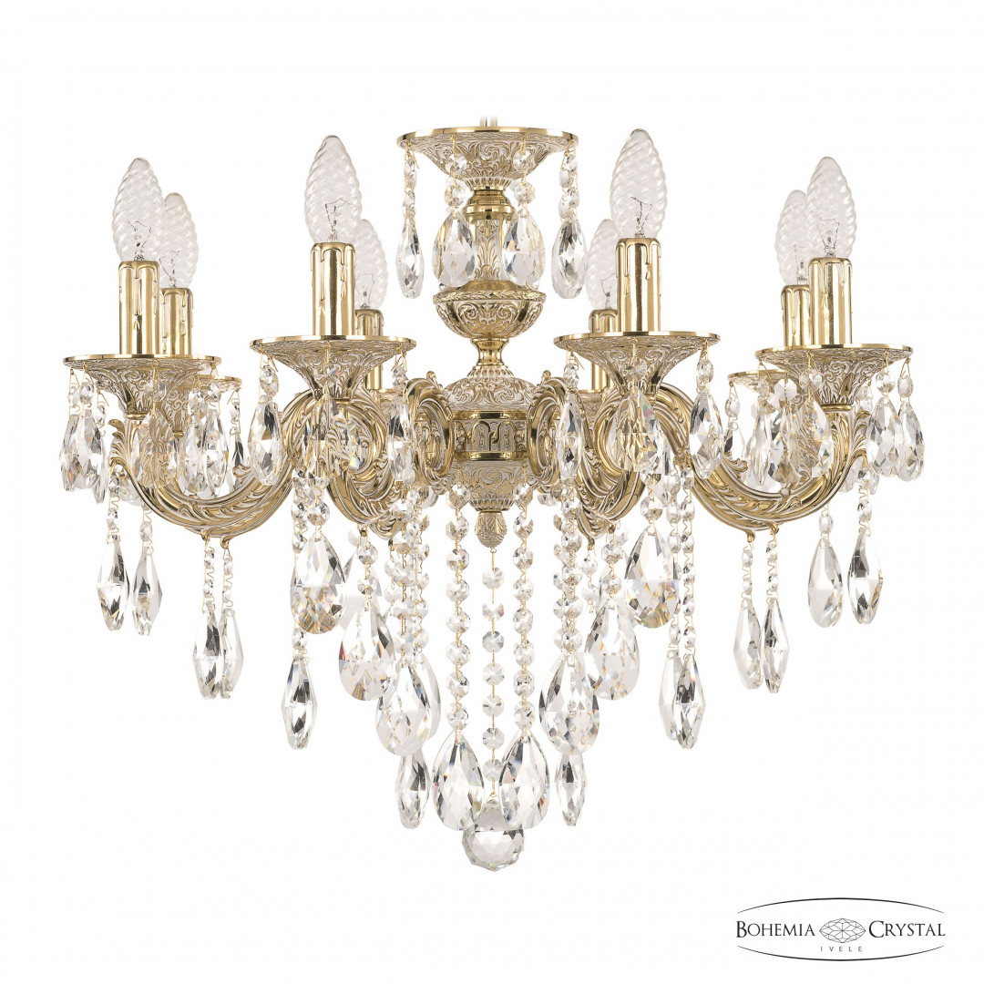 Люстра бронзовая с хрусталём 71201/8/175 B GW