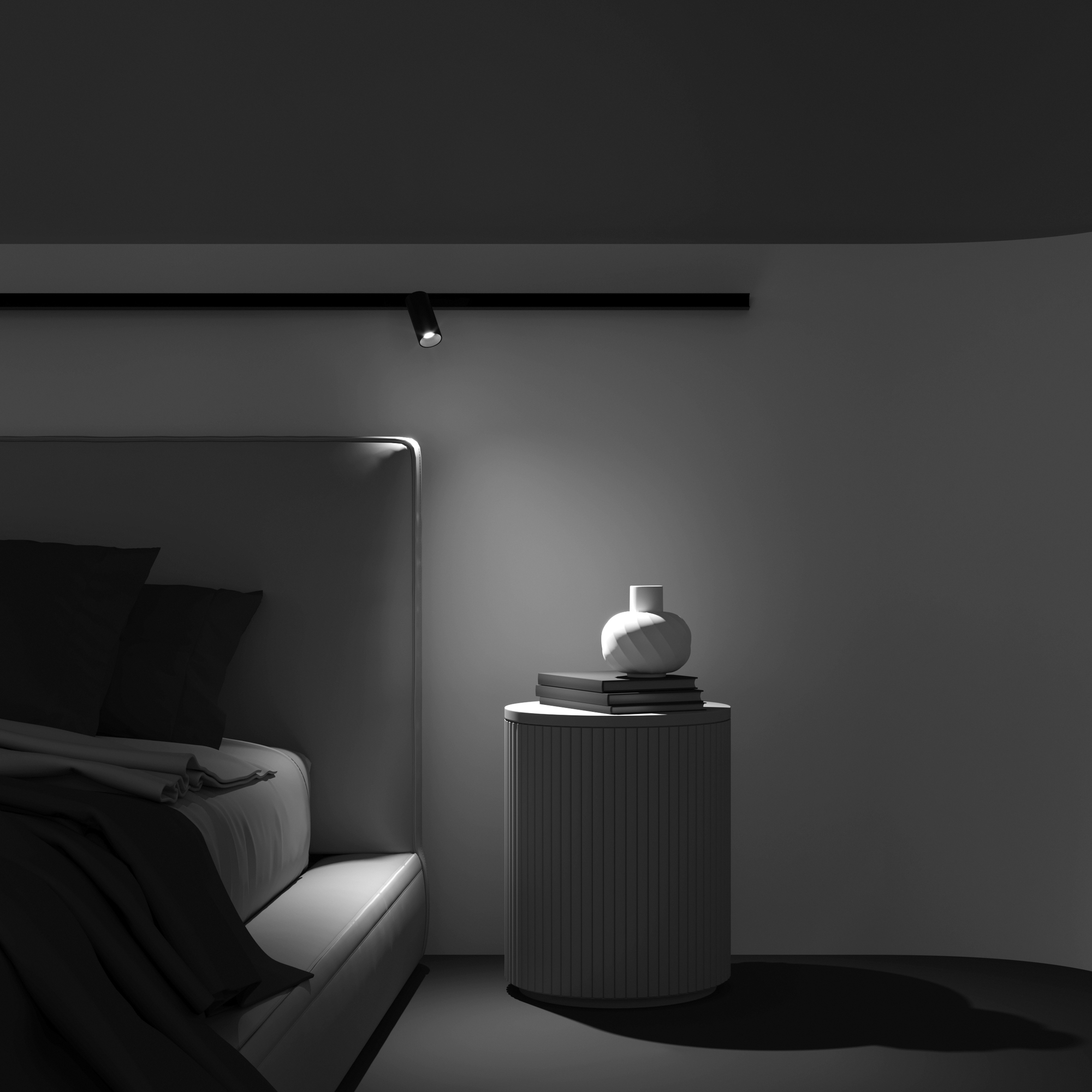 Трековый светильник Maytoni TR032-2-5W3K-W-B