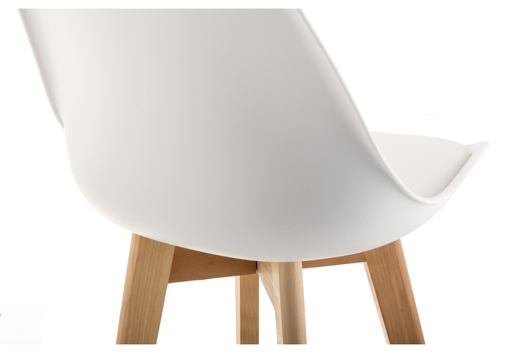 Барный стул Woodville Burbon белый 11335