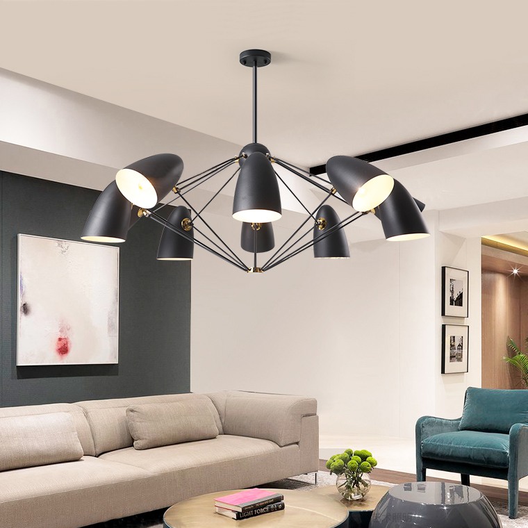 Подвесная люстра ETA 8 Белый by ImperiumLoft