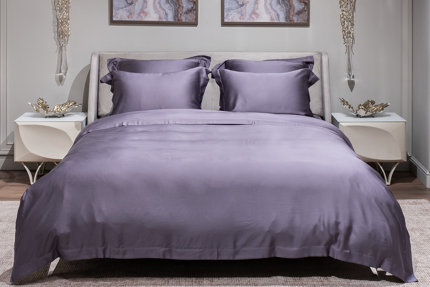 Пододеяльник Сопрано 220х200см сиреневый Garda Decor 131SH-4297-POD SOPR SIR