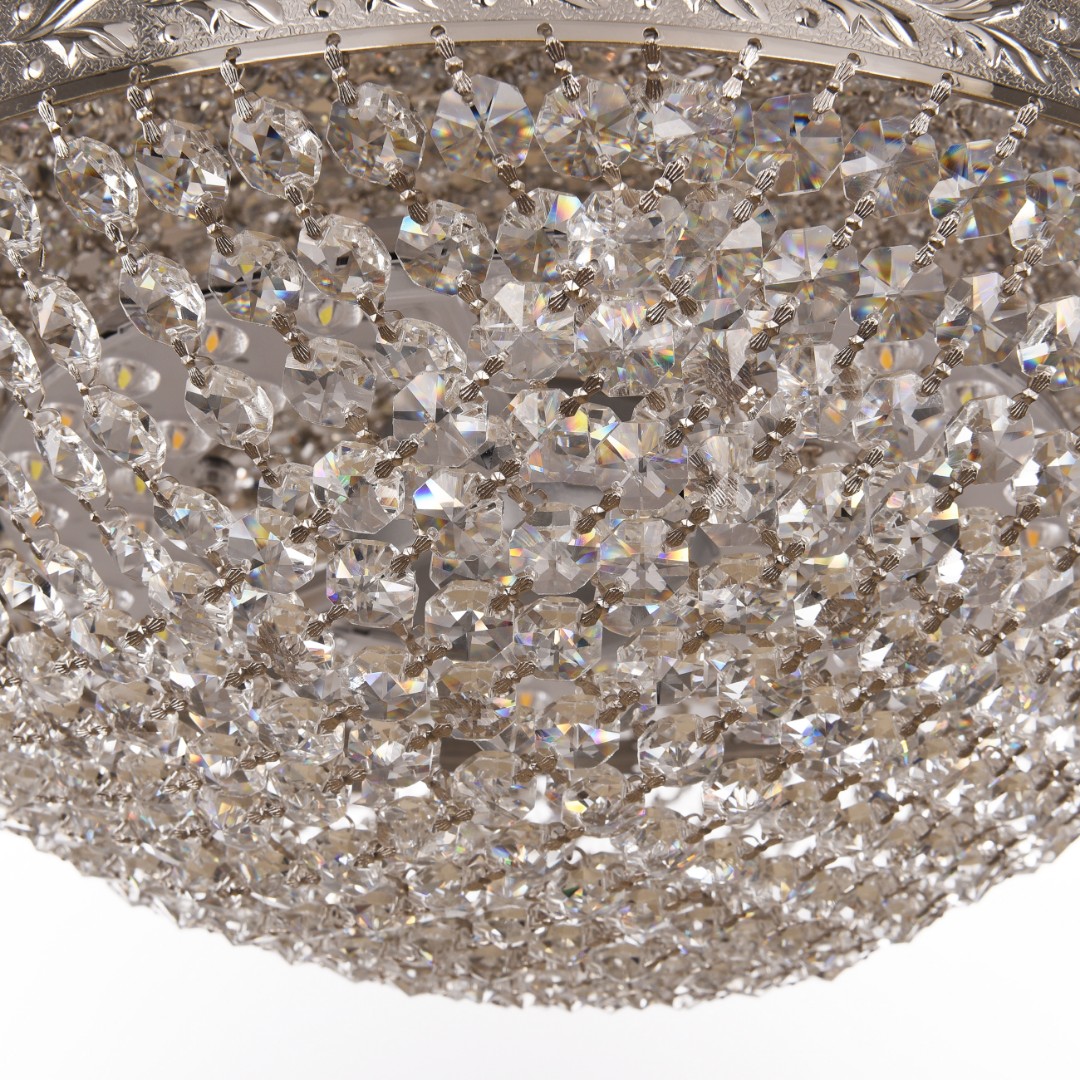 Люстра светодиодная хрустальная 19321/35IV/LED-DIM Ni Bohemia Ivele Crystal