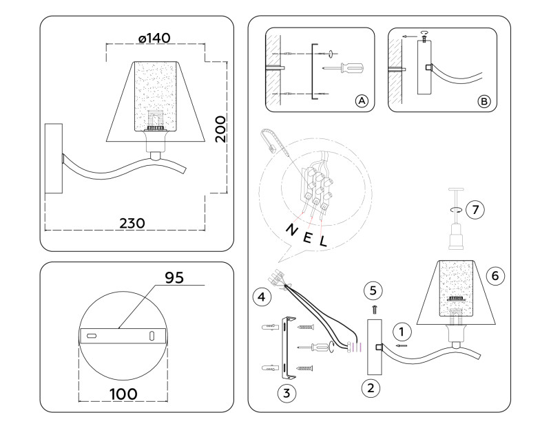 Бра Ambrella Light LH57095