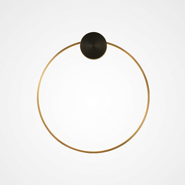 Настенный светильник WOLKE WALL D50 Brass by ImperiumLoft