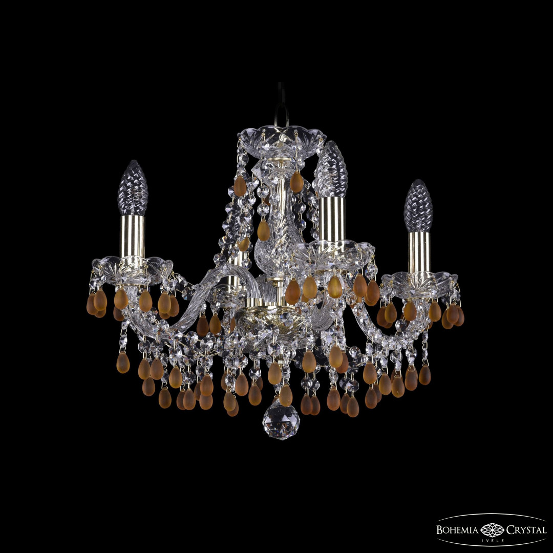 Люстра хрустальная 1410/4/141 G V1003 Bohemia Ivele Crystal