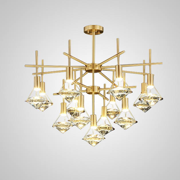 Потолочная люстра GLASGOW CH L16 by ImperiumLoft