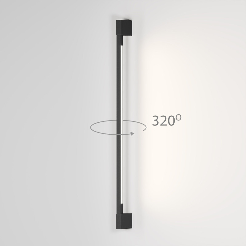 Светильник настенный Elektrostandard 35122/D черный