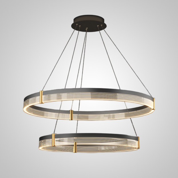 Подвесная люстра ALMER D60+80 by ImperiumLoft