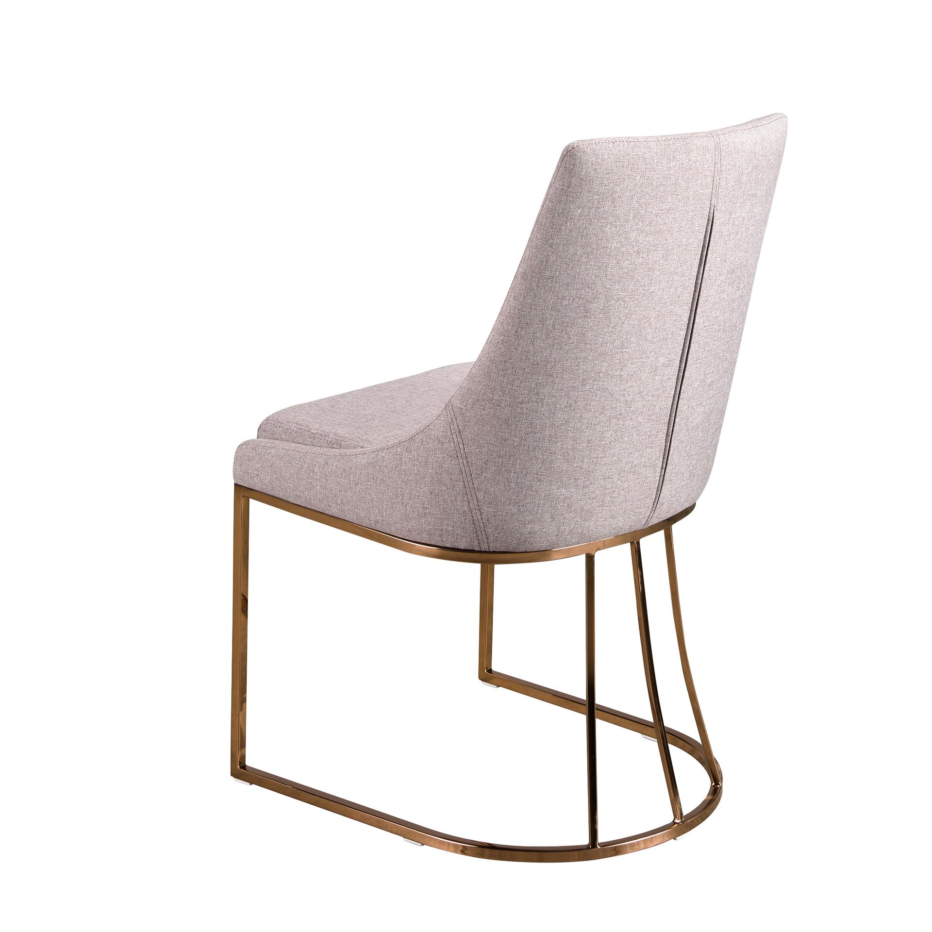 Стул 4182 из серой ткани Angel Cerda