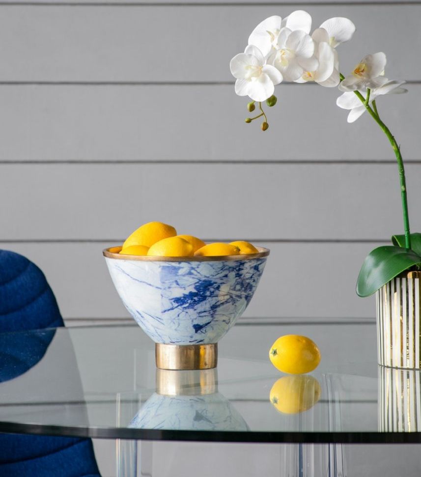 Чаша Glasar LB78235-BLUE