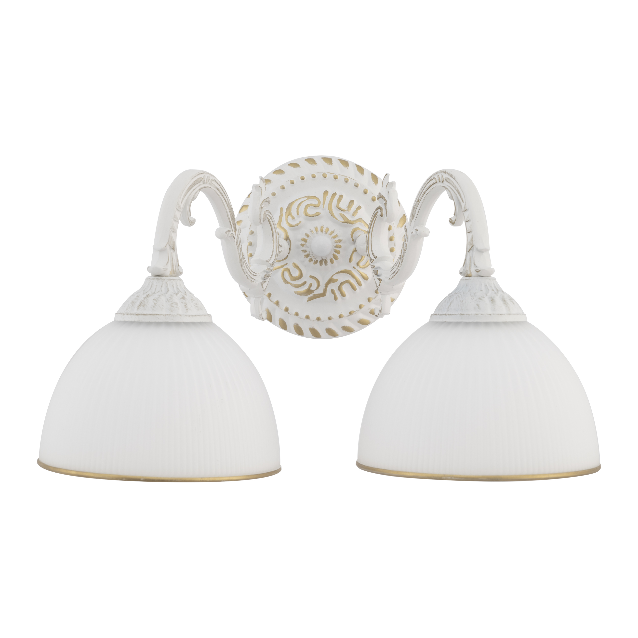 Бра с плафонами 346410/2W WT+G Arte Milano