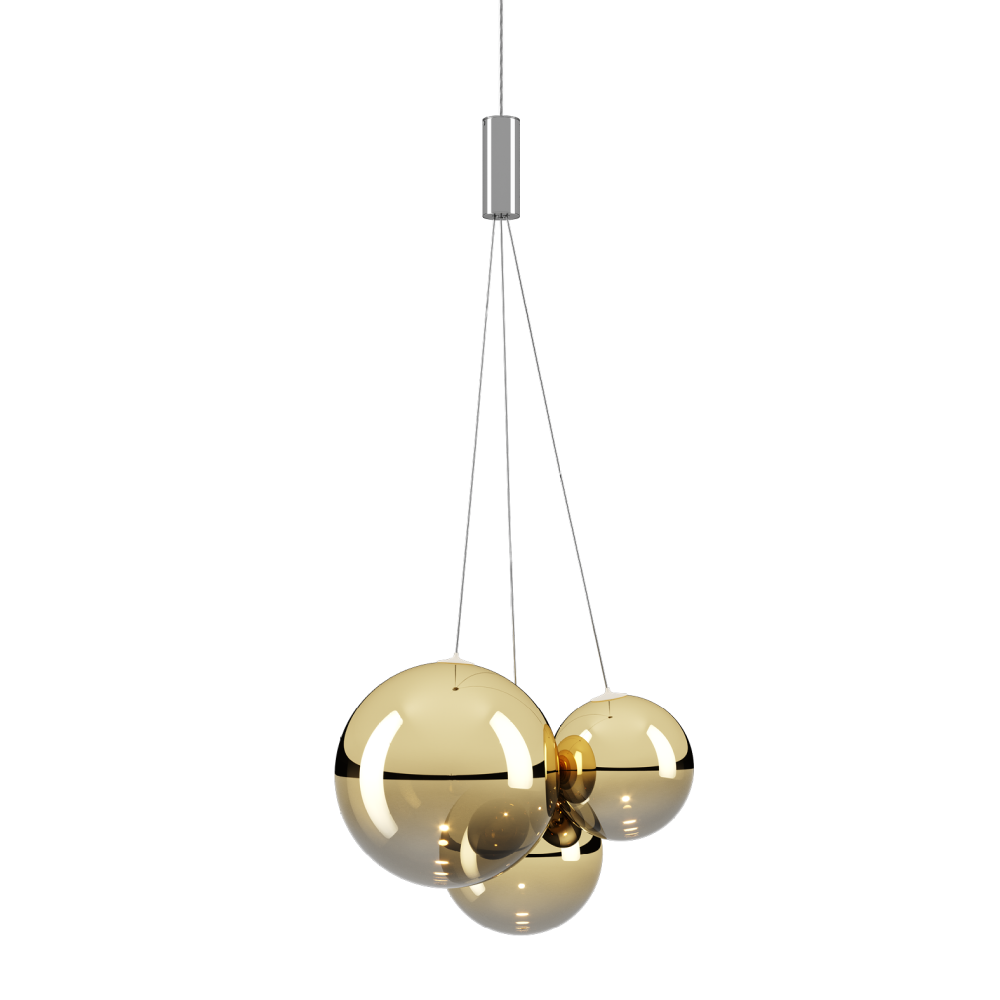 Подвесной светильник Lodes Random Gold 164003