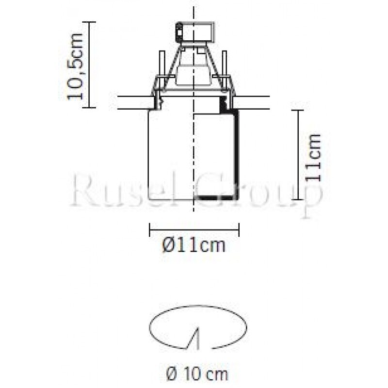 Встраиваемый светильник Fabbian Easy D14 F40 01 Встраиваемый светильник Fabbian Easy D14 F40 01