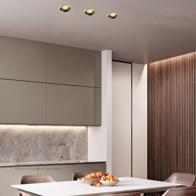 Точечный светильник BIO Brass Black 3W by ImperiumLoft