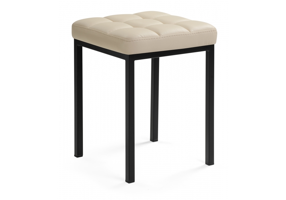 Стул Woodville Байя кожзам d1 / черный матовый 439456