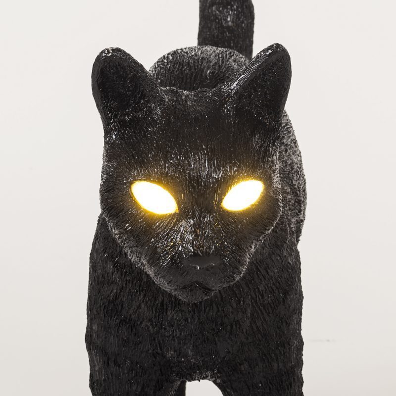 Настольная лампа Seletti Jobby The Cat Black 15041