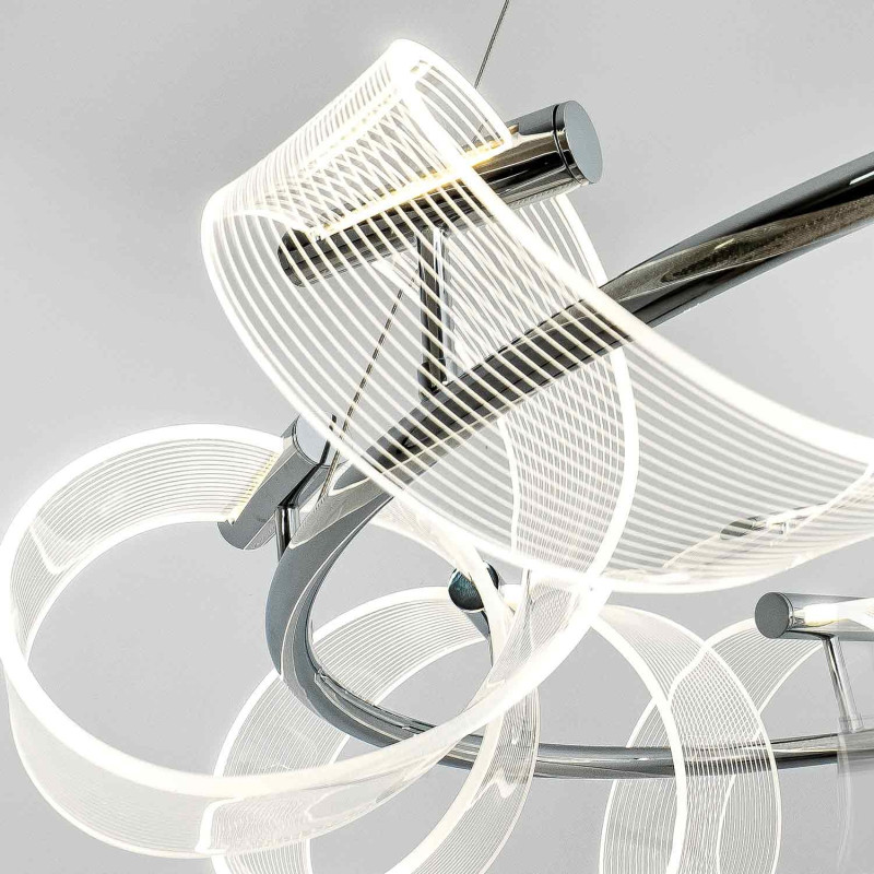 Подвесная люстра MODELUX MS.3029.10 CR