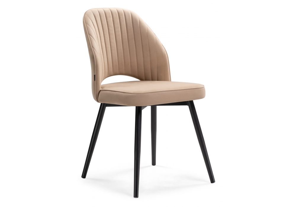 Стул Woodville Брейния velutto 05 / черный 500002