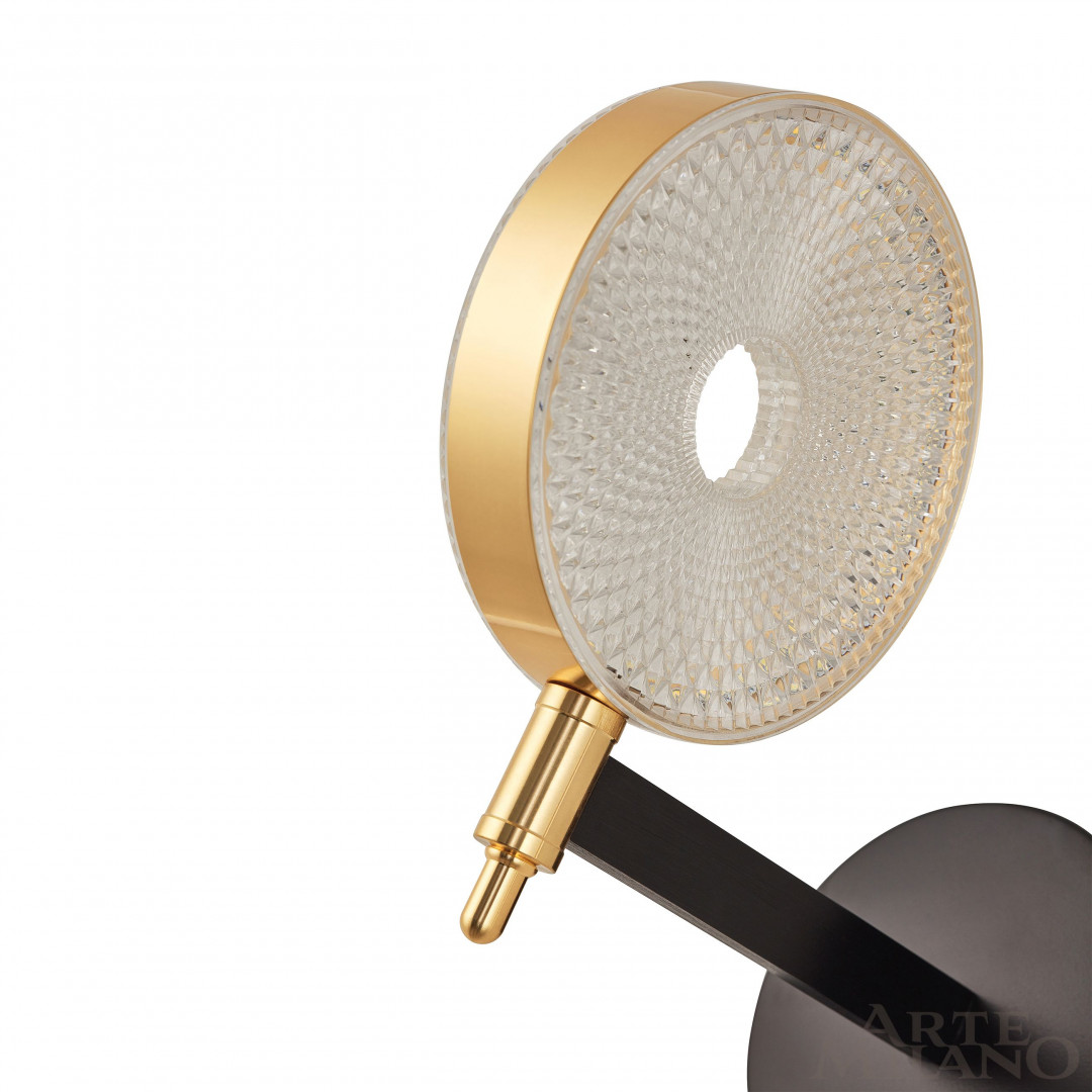 Бра светодиодные 272079/1B BK/GD Arte Milano