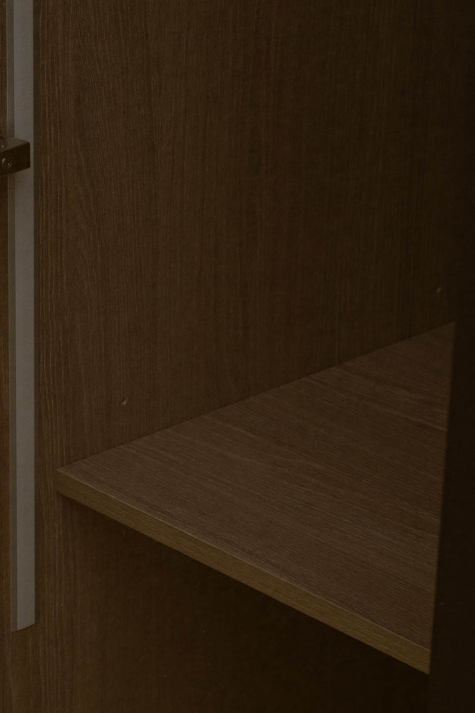 Шкаф-пенал с вешалкой цвет дуб Garda Decor GD-10024/1-3(тонировка)