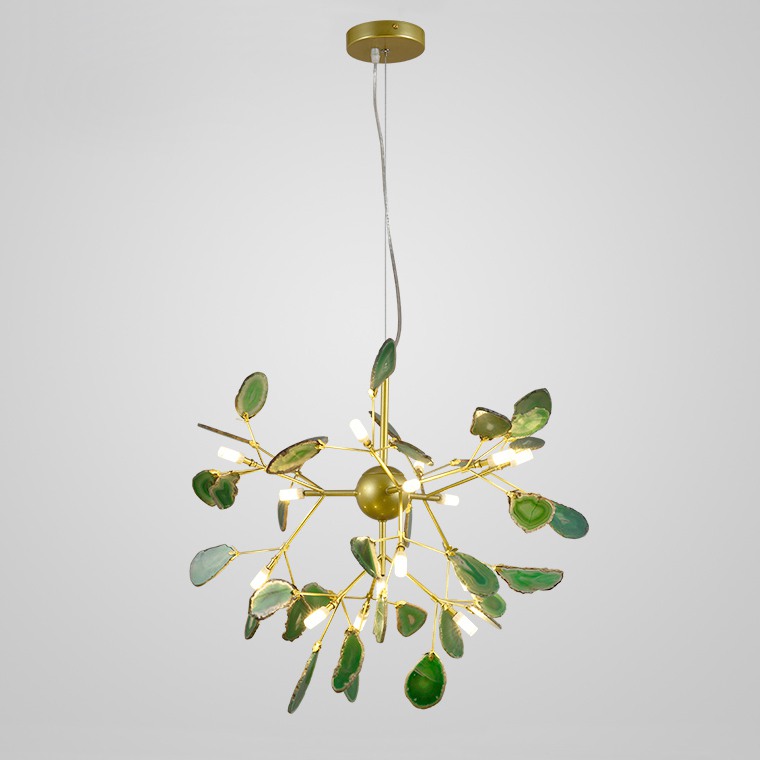 Подвесная люстра AGATE L20 Pink by ImperiumLoft