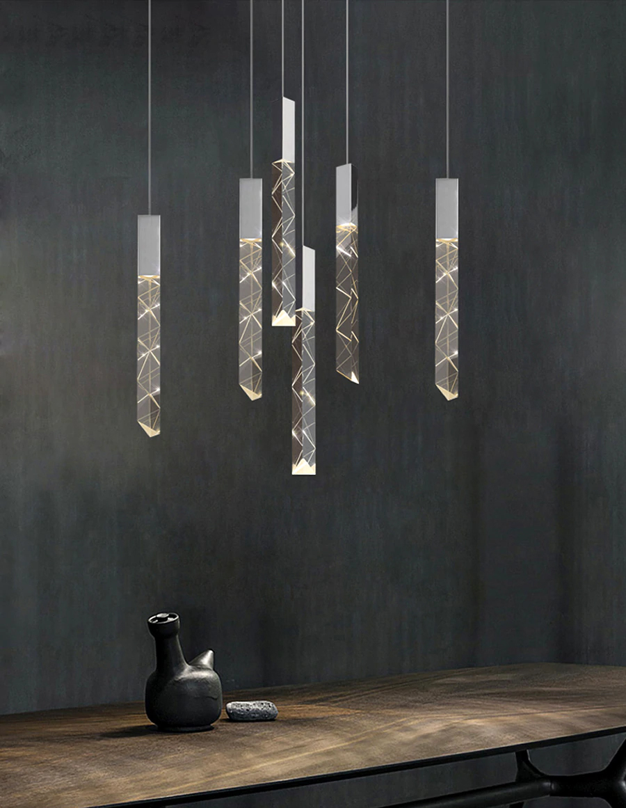 Подвесной светильник  Delight Collection Trinity 3 chrome