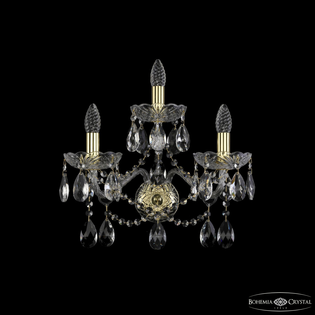 Бра хрустальные 1413B/2+1/200/XL G