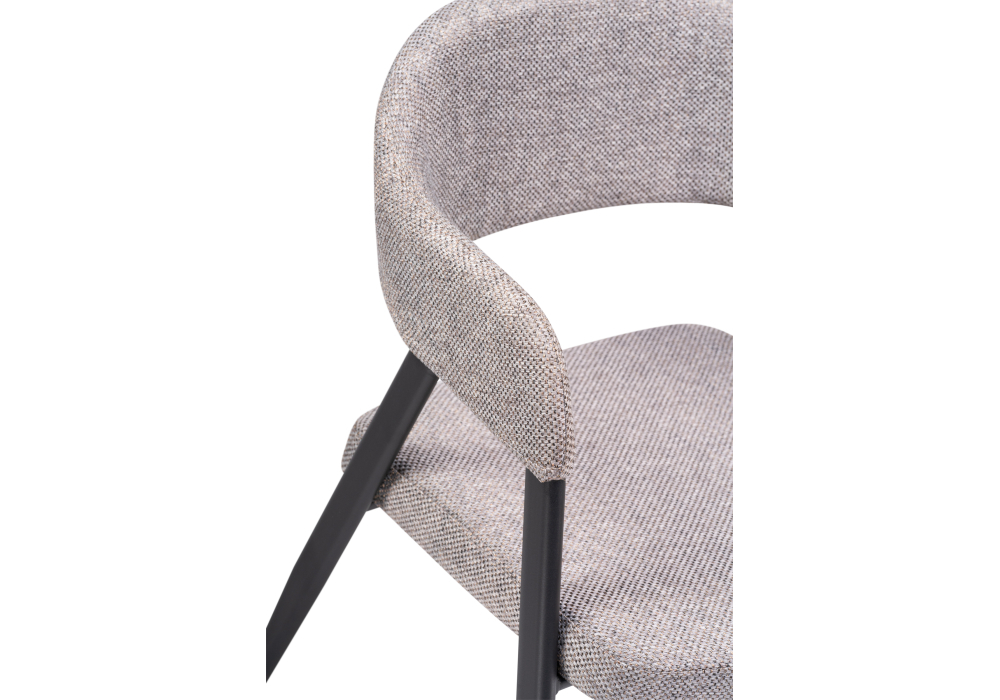 Стул Woodville Twin gray / black 15412