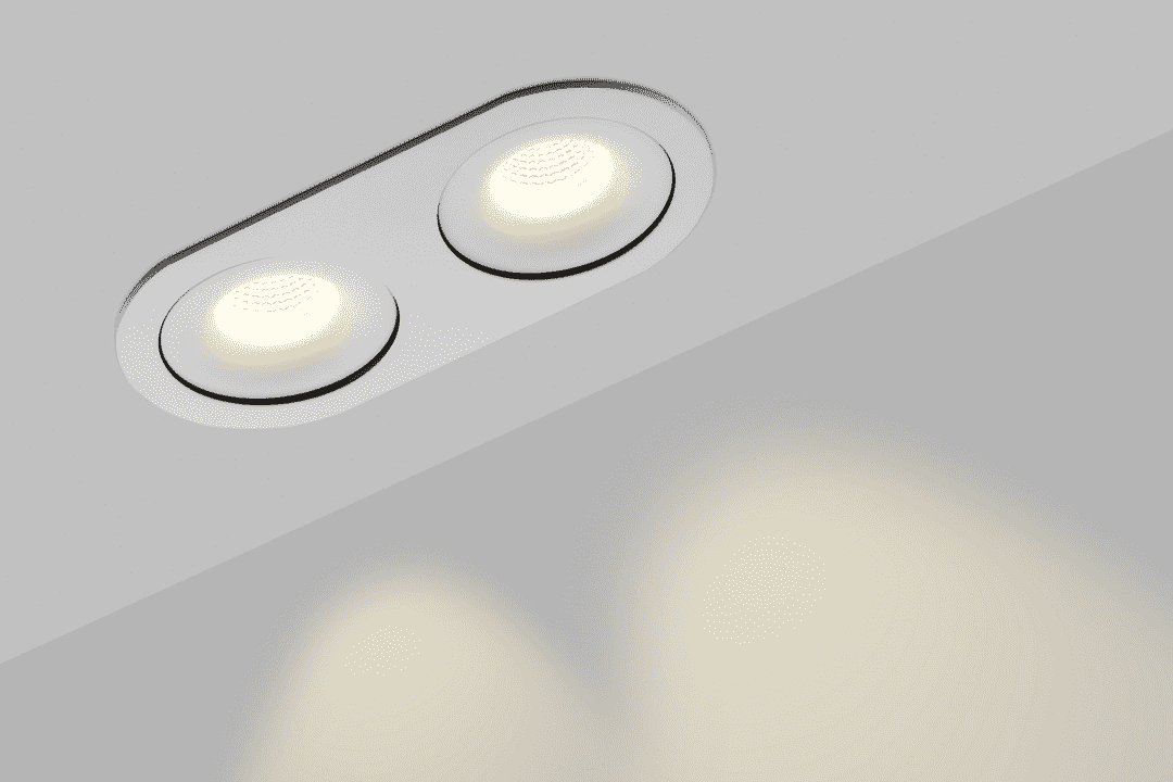 Корпус светильника SWG COMBO-2R2-WH