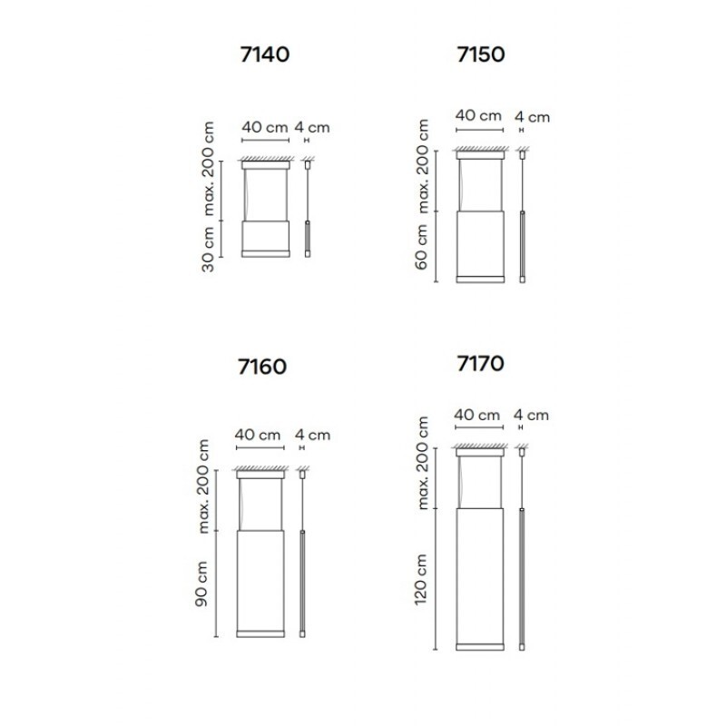 ПОДВЕСНОЙ СВЕТИЛЬНИК  VIBIA Curtain 7170