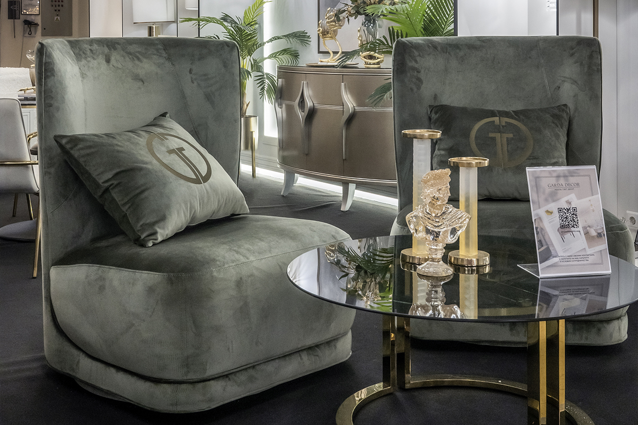 Кресло вращающееся Grazia Garda Decor GD-GRAZIA-3К