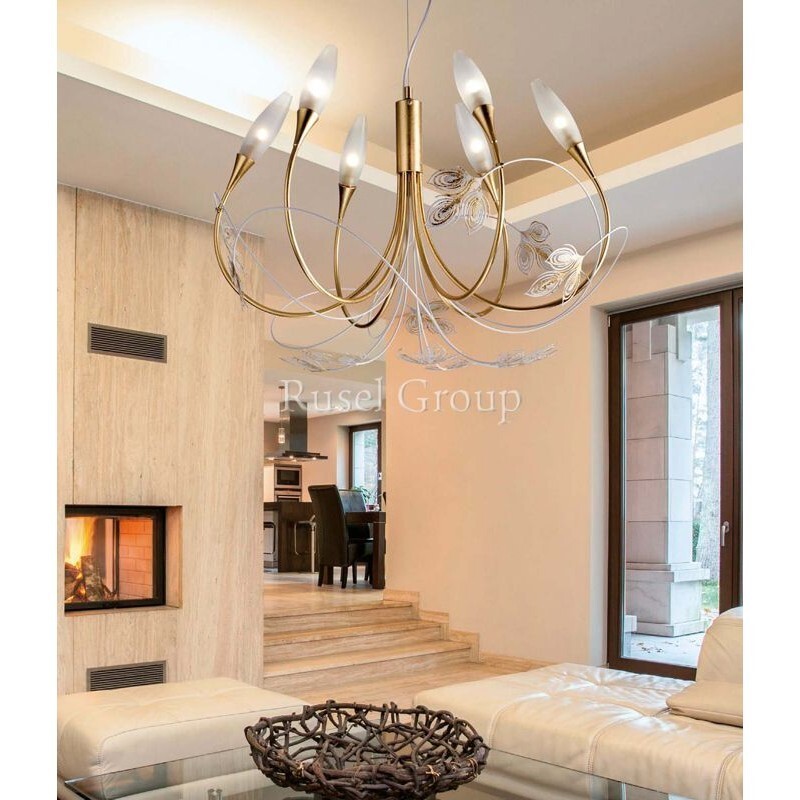 Люстра Masca Peacock 1869/6