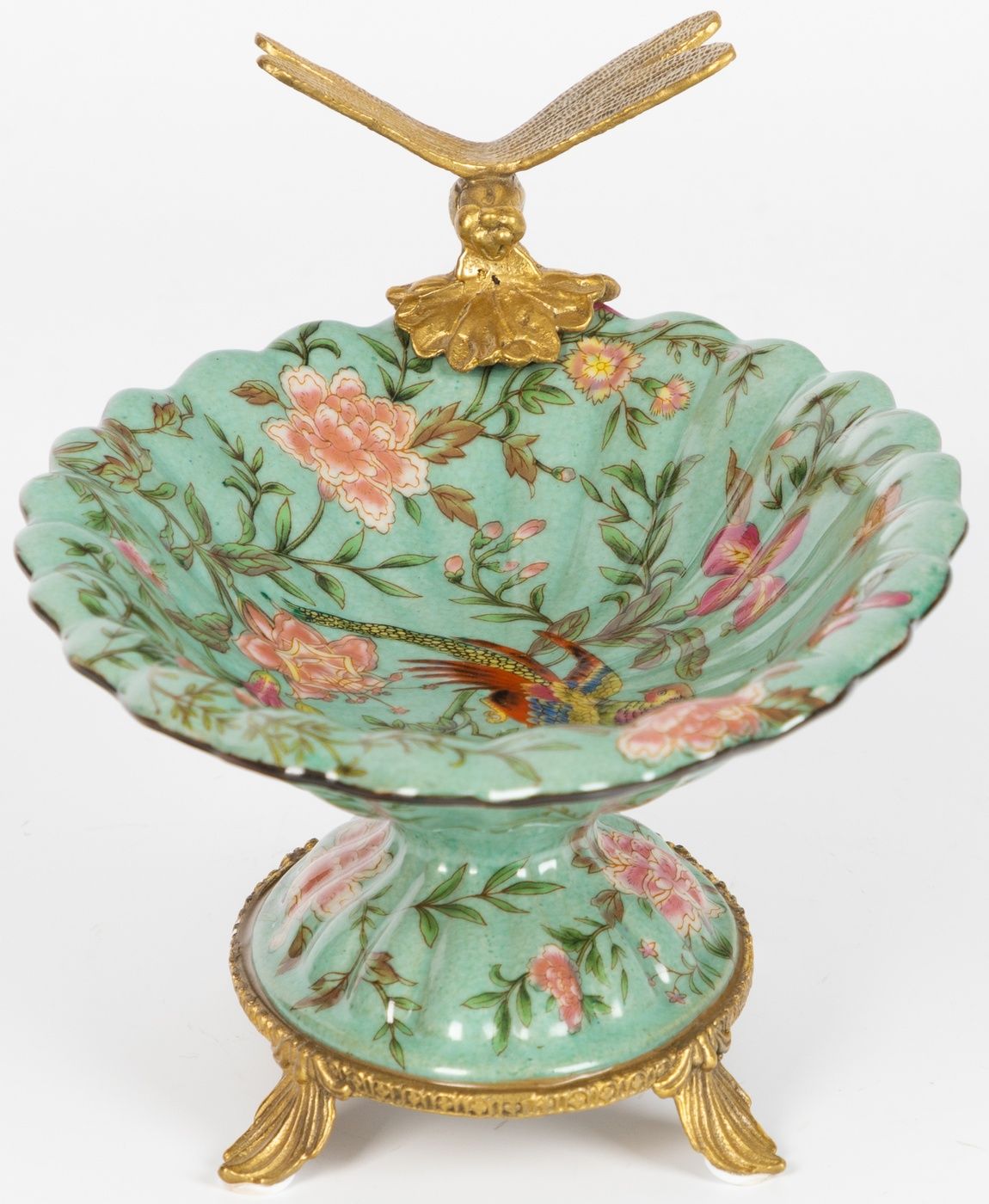 Чаша со стрекозой Glasar 31G2561/C929HC/HLD1533