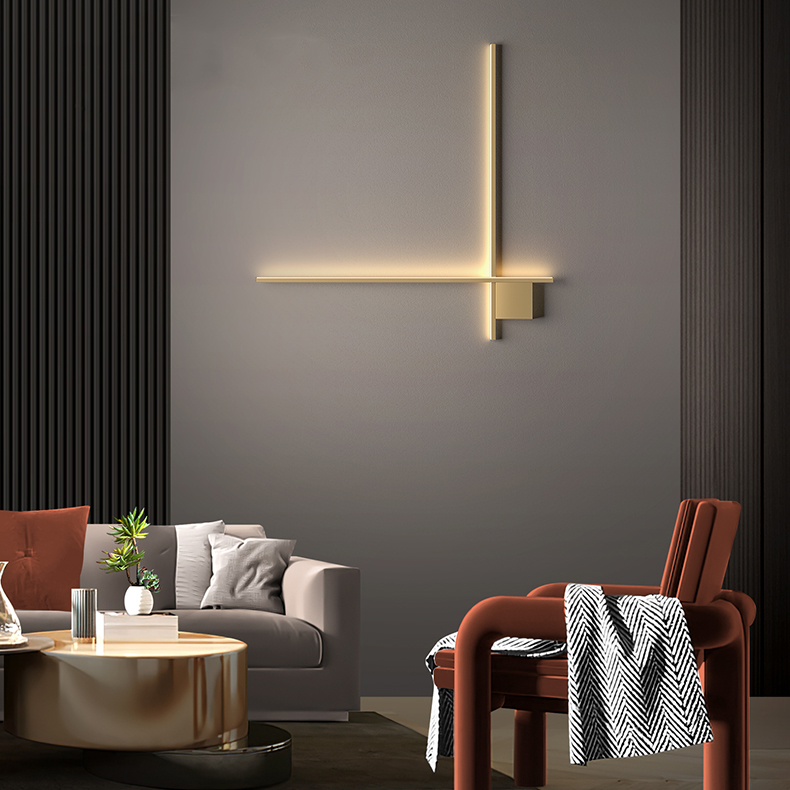 Настенный светильник STICH B L80 Brass by ImperiumLoft
