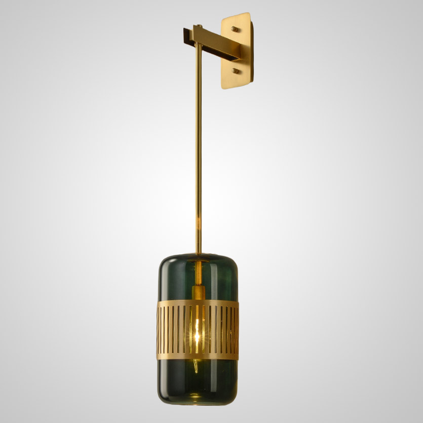 Настенный светильник TRAIT WALL Green by ImperiumLoft