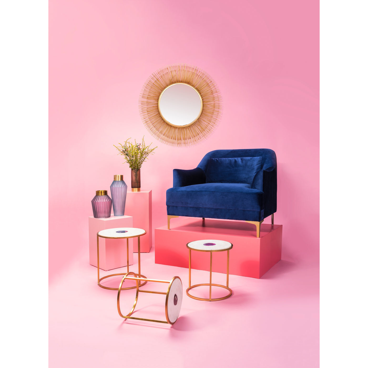 Зеркало Sunburst 83475 KARE