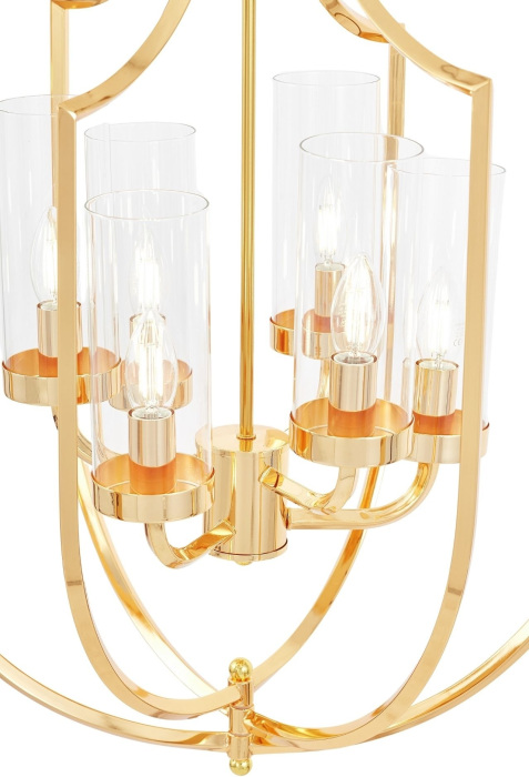 Подвесная люстра Lumina Deco LDP 8006-6 F.GD