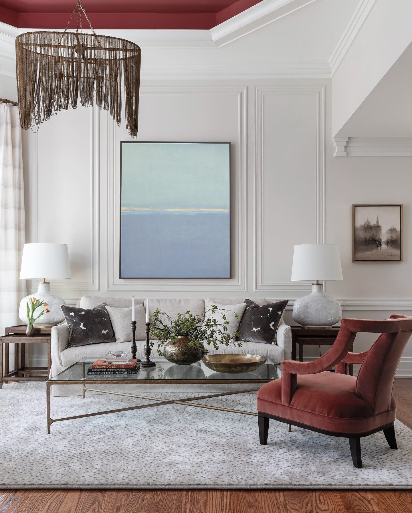 Интерьерная картина Louvre Home Фелисити LHDPT2677MLR