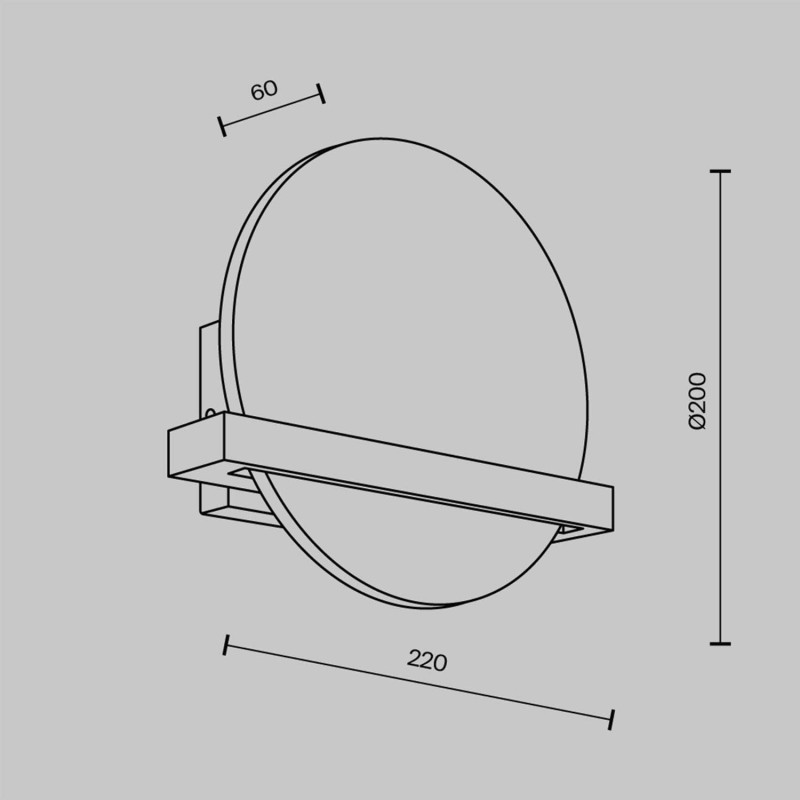 Бра MODELUX MS.210.200 BS