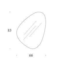 Sten S Gold Зеркало в тонкой раме Smal Art-Zerkalo SM119GL