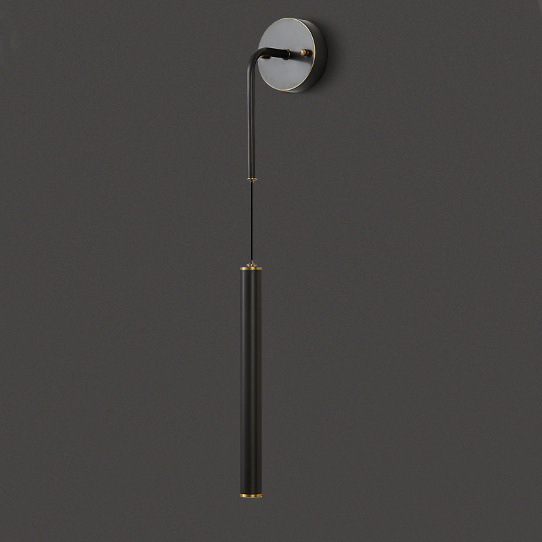 Настенный светильник NETTE WALL B Black by ImperiumLoft