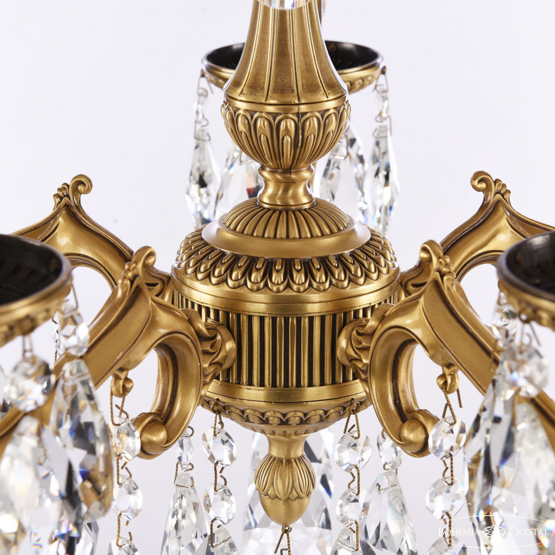 Люстра бронзовая с хрусталём 75102/5/125 A FP