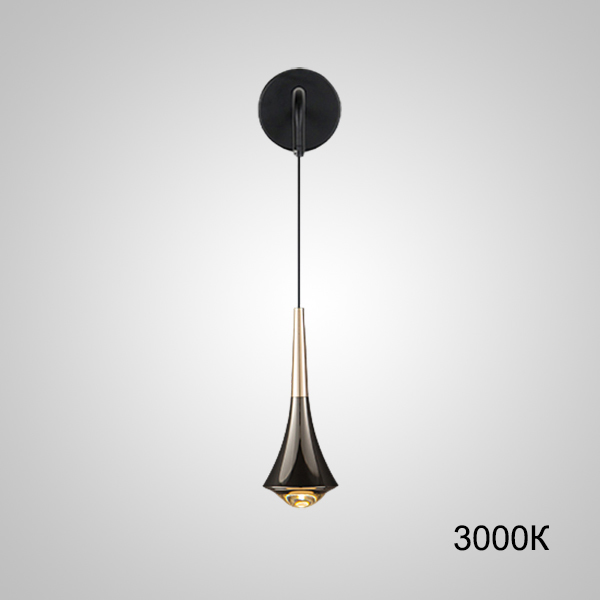 Настенный светильник CAI WALL Black 3000К by ImperiumLoft