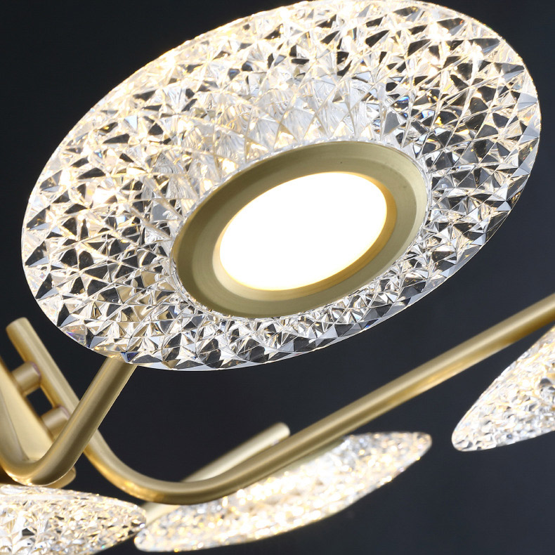 Потолочная люстра SEVALDA CH L9 by ImperiumLoft